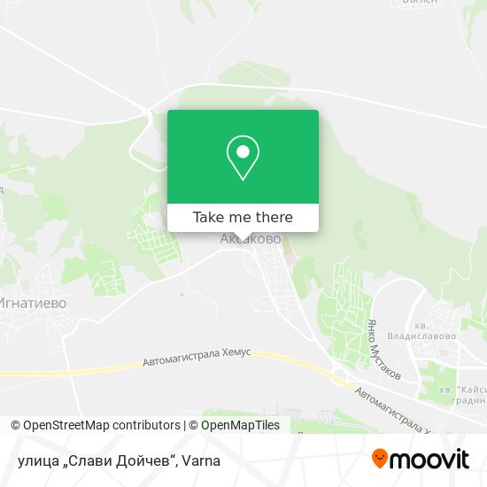 улица „Слави Дойчев“ map