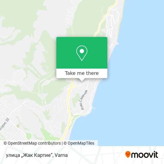 улица „Жак Картие“ map