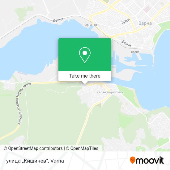 улица „Кишинев“ map