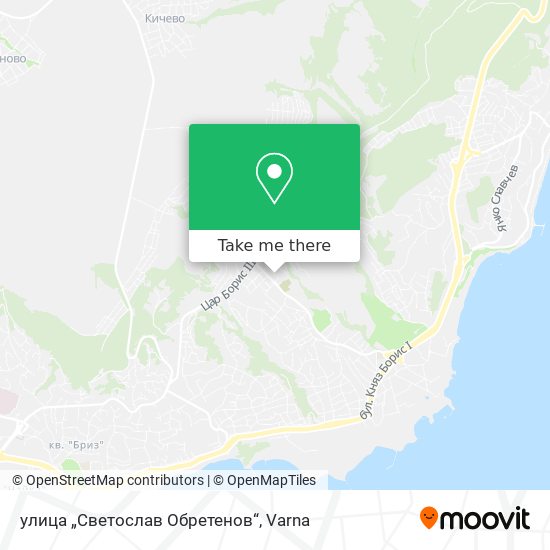улица „Светослав Обретенов“ map