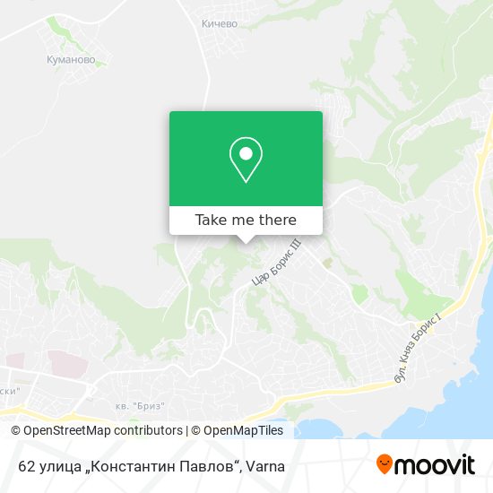 62 улица „Константин Павлов“ map
