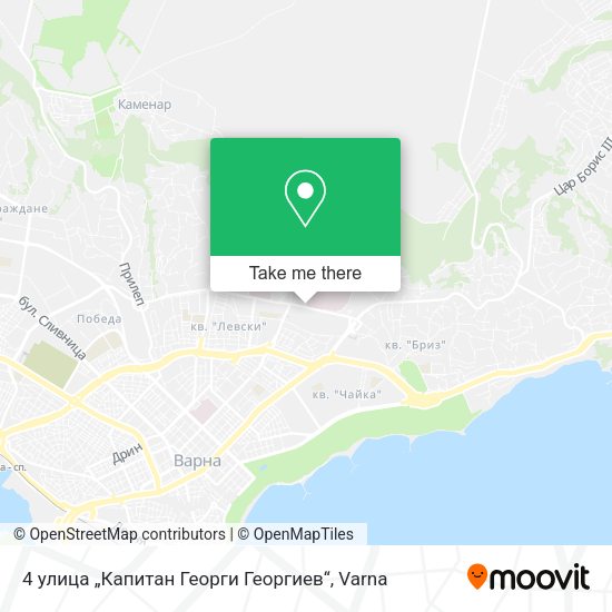 Карта 4 улица „Капитан Георги Георгиев“
