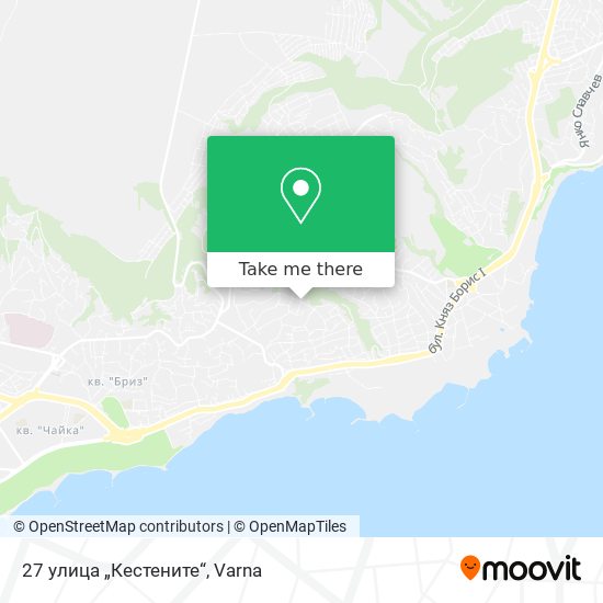 27 улица „Кестените“ map