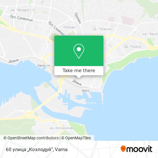 60 улица „Козлодуй“ map