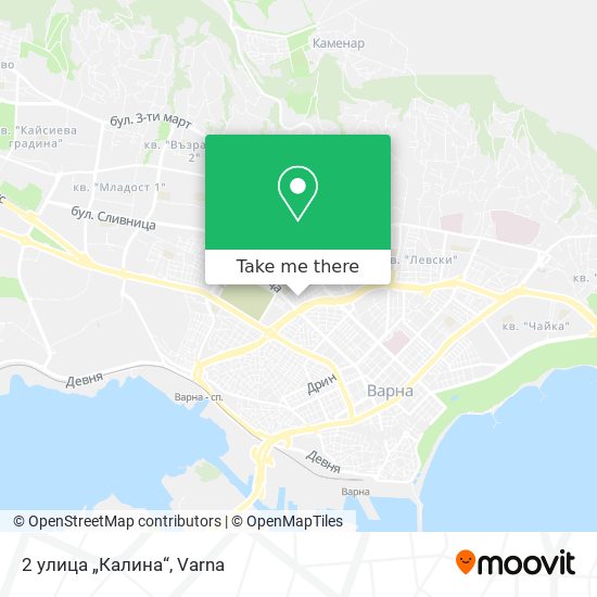 2 улица „Калина“ map