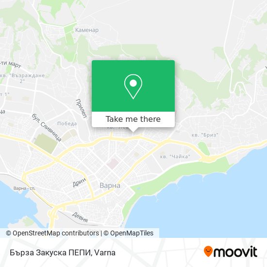 Бърза Закуска ПЕПИ map
