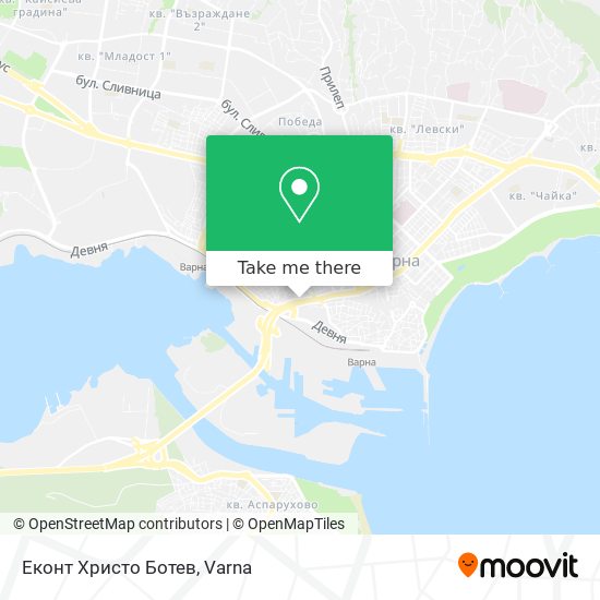 Еконт Христо Ботев map