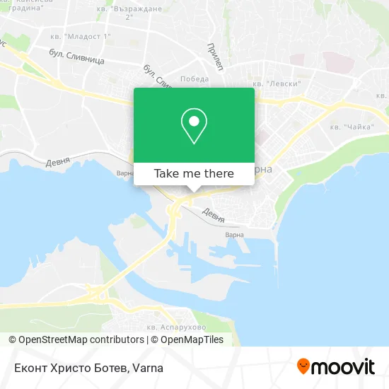 Карта Еконт Христо Ботев