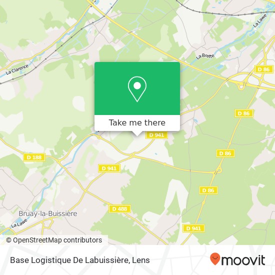 Mapa Base Logistique De Labuissière