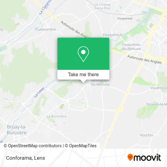 Conforama map