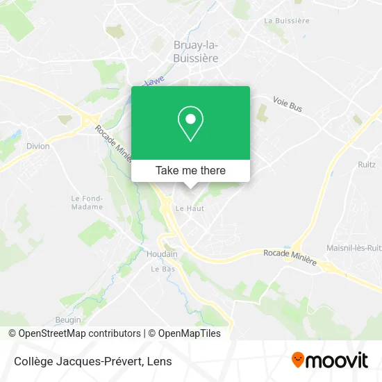 Collège Jacques-Prévert map