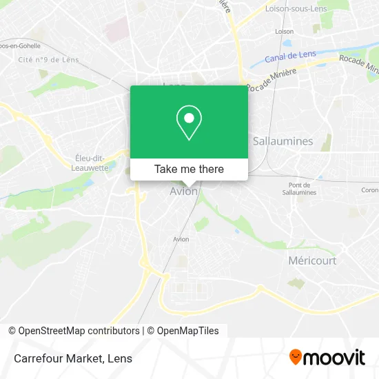 Carrefour Market map