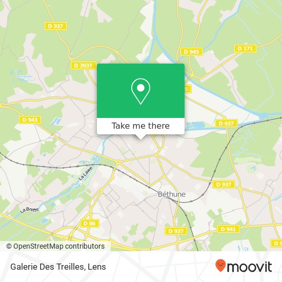 Mapa Galerie Des Treilles