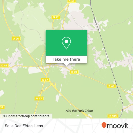 Mapa Salle Des Fêtes