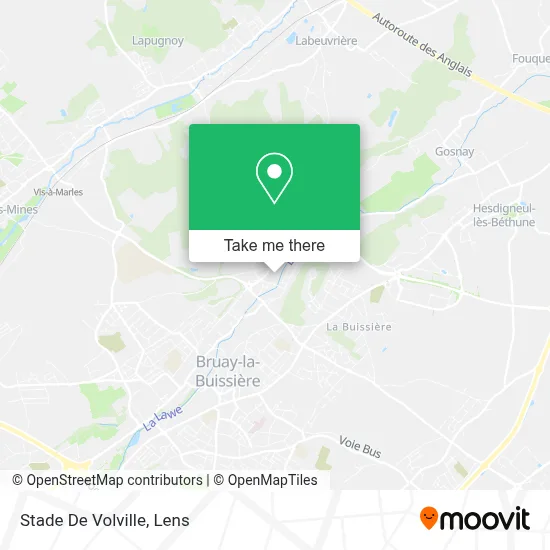Stade De Volville map