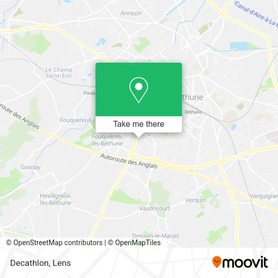 Decathlon map