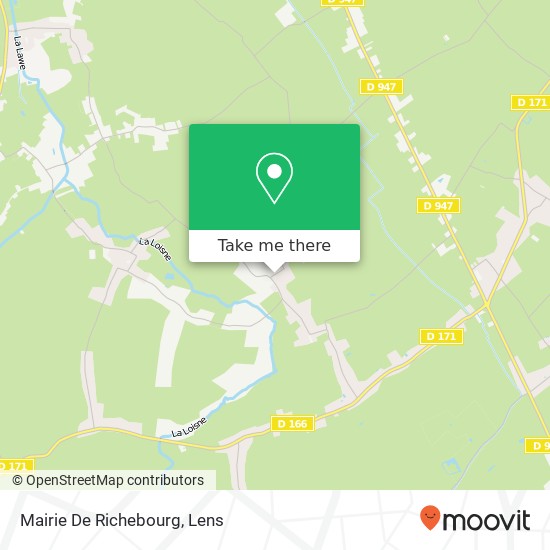 Mairie De Richebourg map