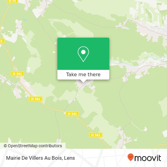 Mapa Mairie De Villers Au Bois