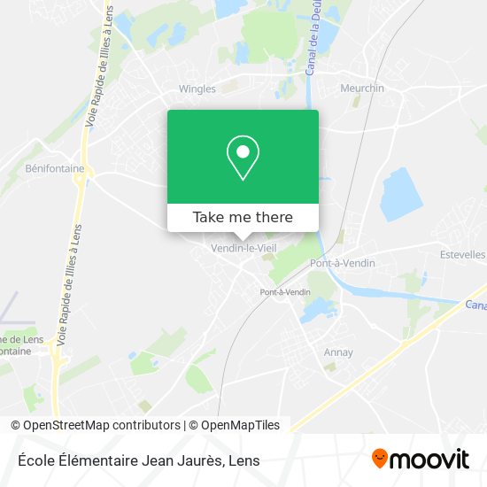 École Élémentaire Jean Jaurès map
