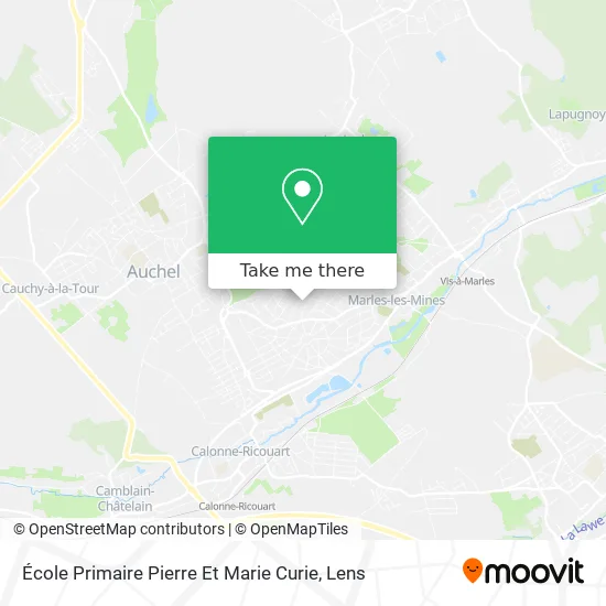 École Primaire Pierre Et Marie Curie map