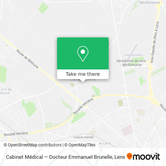 Cabinet Médical — Docteur Emmanuel Brunelle map