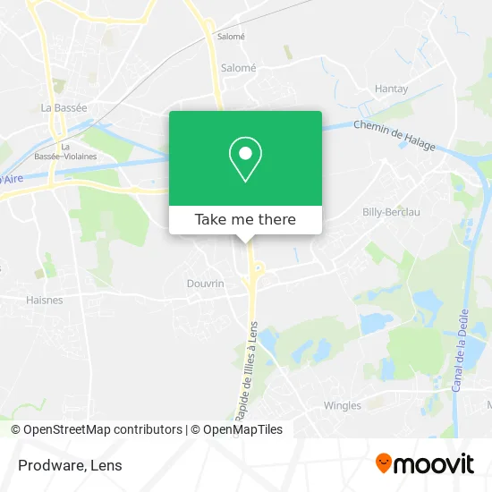 Prodware map