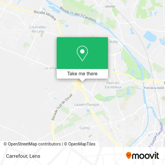 Carrefour map