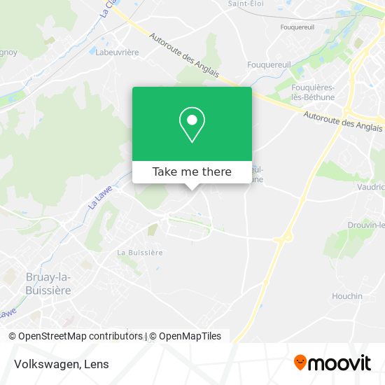 Volkswagen map