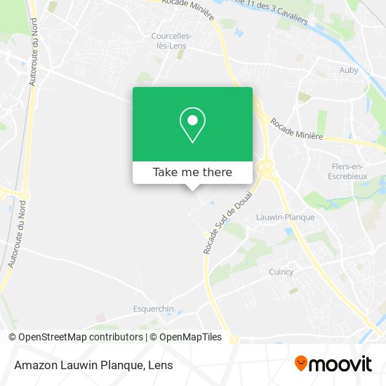 Mapa Amazon Lauwin Planque