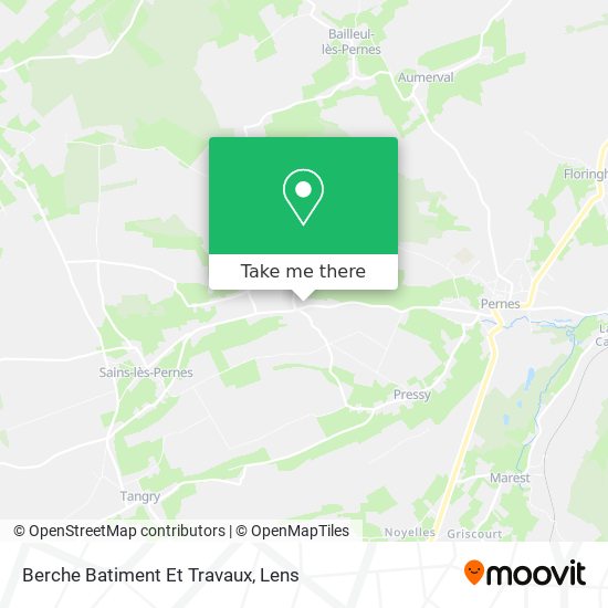 Berche Batiment Et Travaux map