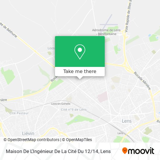 Maison De L'Ingénieur De La Cité Du 12 / 14 map