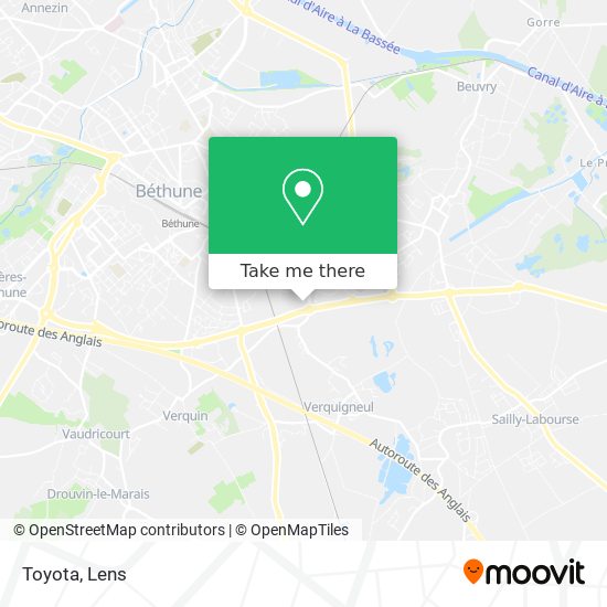 Toyota map