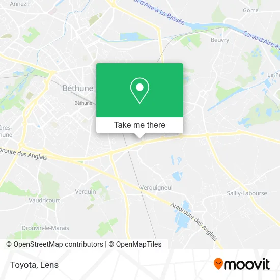 Toyota map