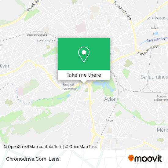 Chronodrive.Com map