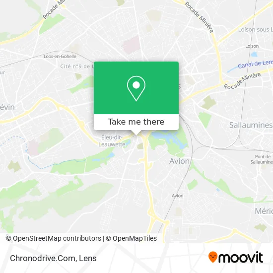Chronodrive.Com map