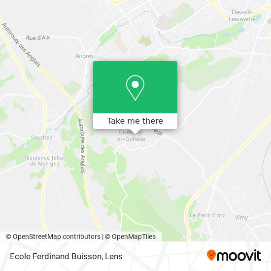 Mapa Ecole Ferdinand Buisson