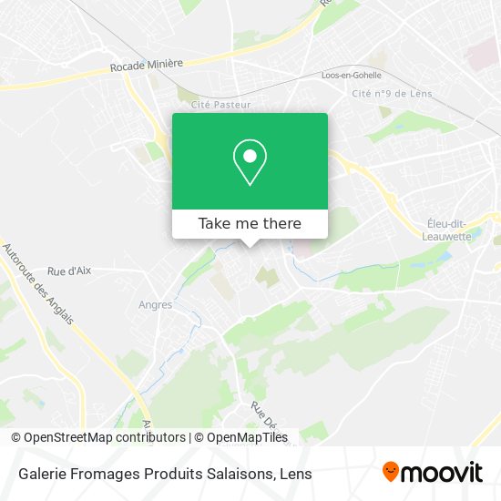 Galerie Fromages Produits Salaisons map