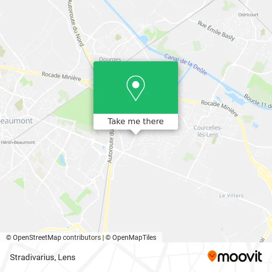 Stradivarius map