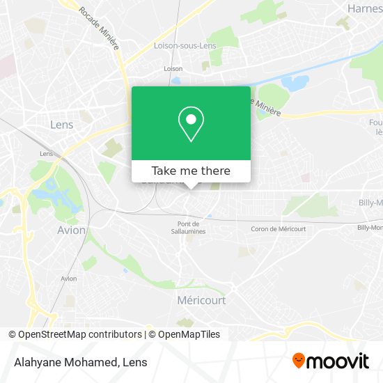Alahyane Mohamed map