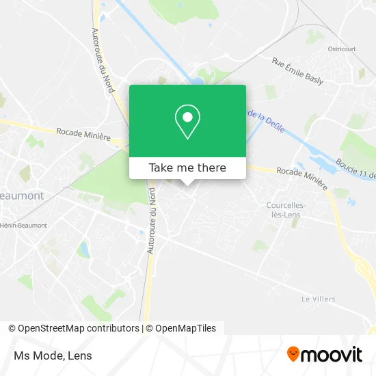 Ms Mode map