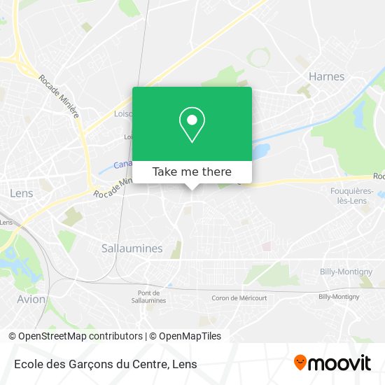 Ecole des Garçons du Centre map
