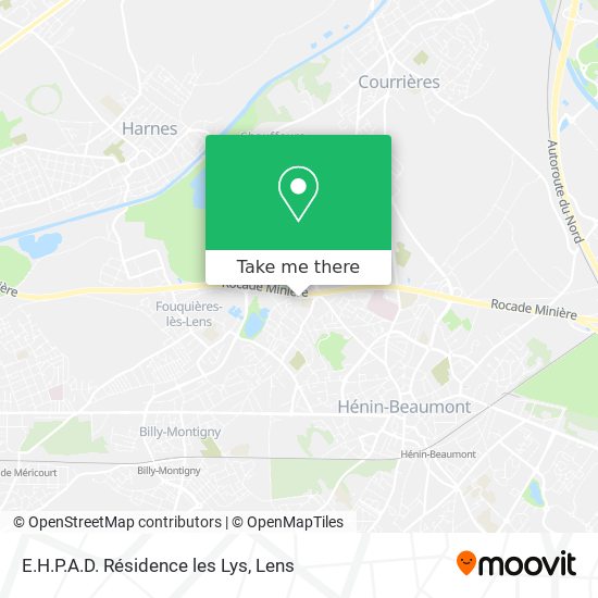 E.H.P.A.D. Résidence les Lys map