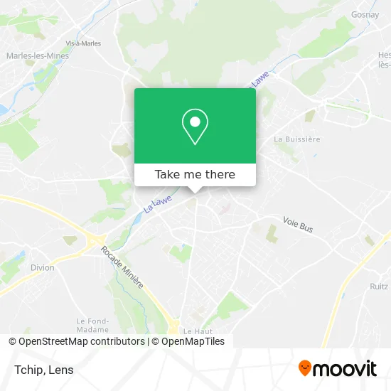 Tchip map