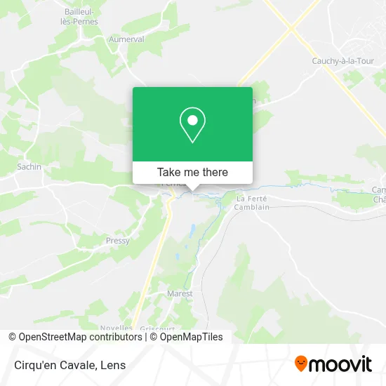 Cirqu'en Cavale map