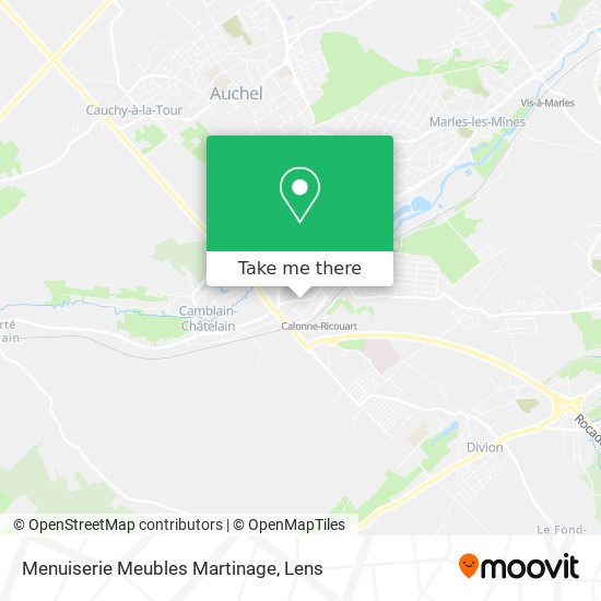 Mapa Menuiserie Meubles Martinage