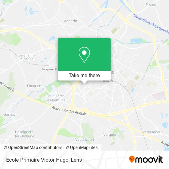 Ecole Primaire Victor Hugo map