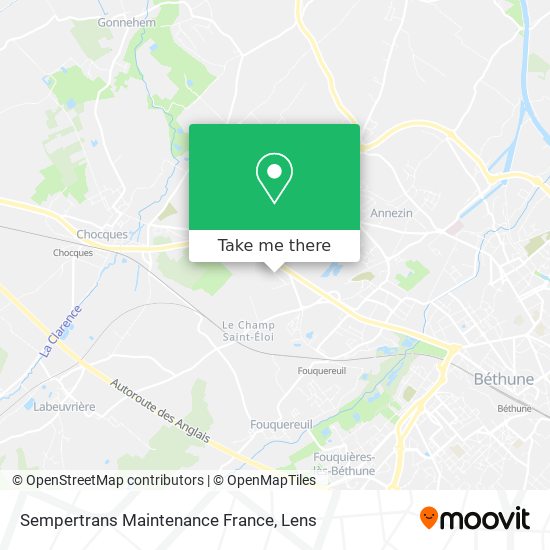 Sempertrans Maintenance France map