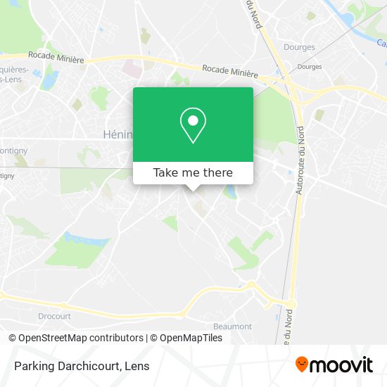 Mapa Parking Darchicourt