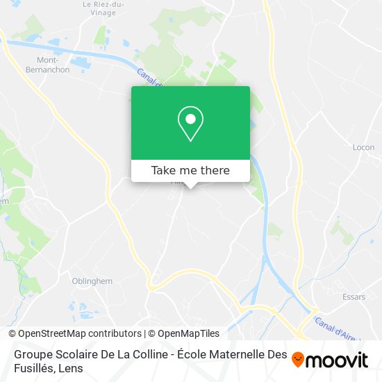 Groupe Scolaire De La Colline - École Maternelle Des Fusillés map