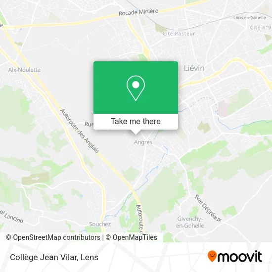 Collège Jean Vilar map